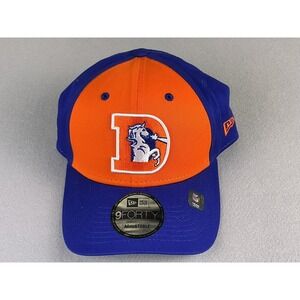 New Era 9FORTY Denver Broncos Blue Orange Adjustable Hat NFL